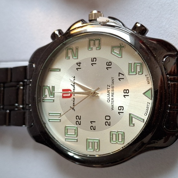 Luis Cardini NWT watches his & hers, water resistant, stainless steel (W041)
